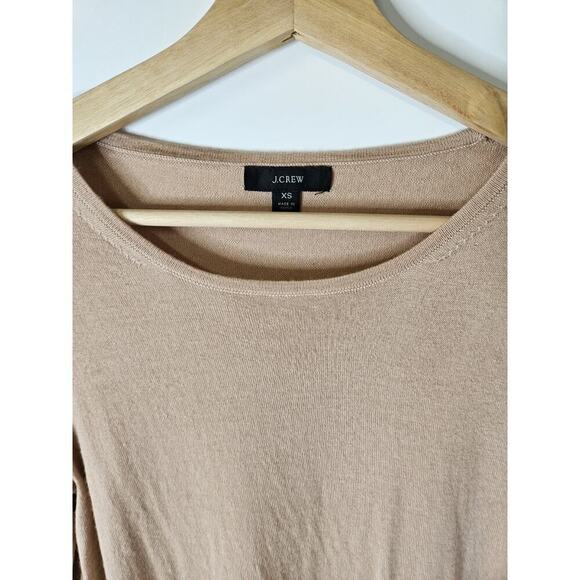 J. Crew Long Sleeve Lightweight 100% Merino Wool Pullover Sweater Xsmall - Picture 2 of 6